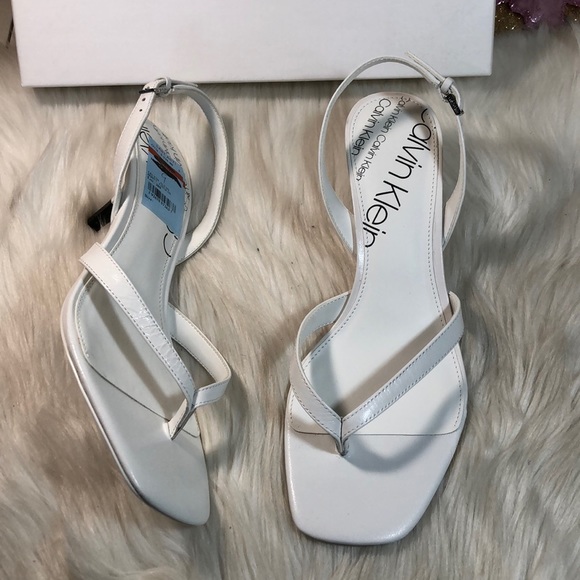 calvin klein monty thong sandal
